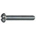 Midwest Fastener #10-24 x 1-1/4 in Combination Phillips/Slotted Round Machine Screw, Zinc Plated Steel, 100 PK 04687